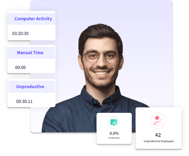 Track work hours in real-time
